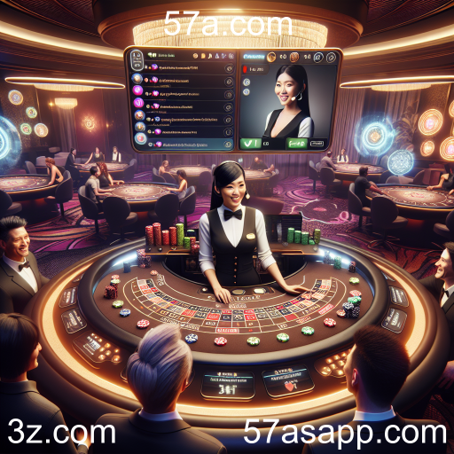 Experimente a Emoção do Cassino Ao Vivo no 57a.com